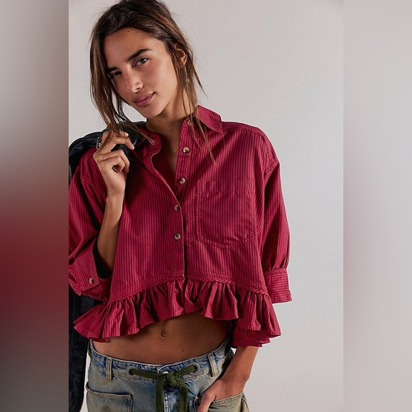 We The Free Tops - Free People We The Free Bailey Stripe Shirt